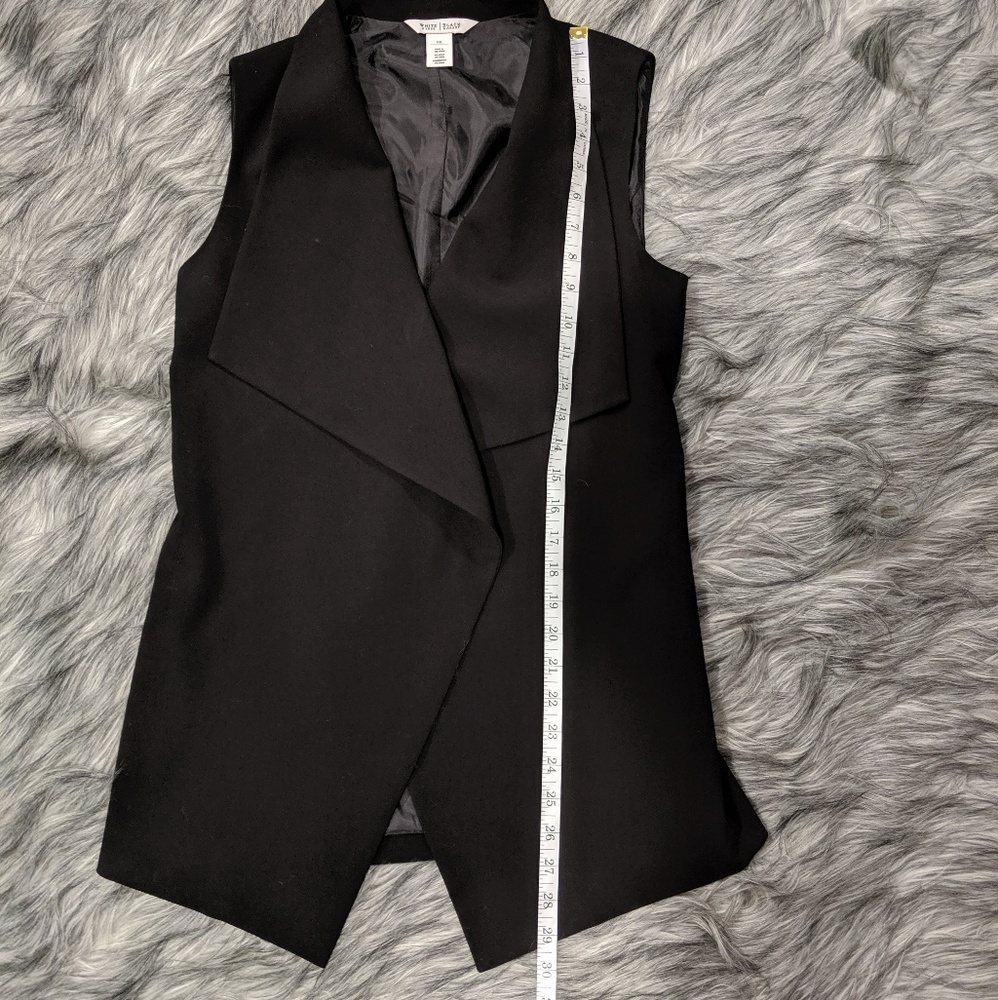 💗SOLD💗WHBM black vest - Picture 6 of 6